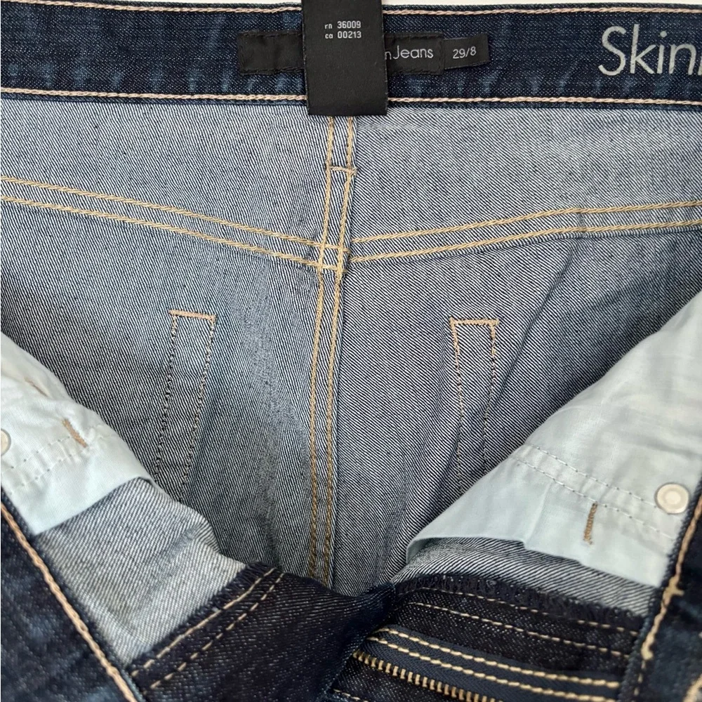 Woman’s Calvin Klein Retro 80s, Skinny Fit Jeans. (nwot) - Picture 7 of 9